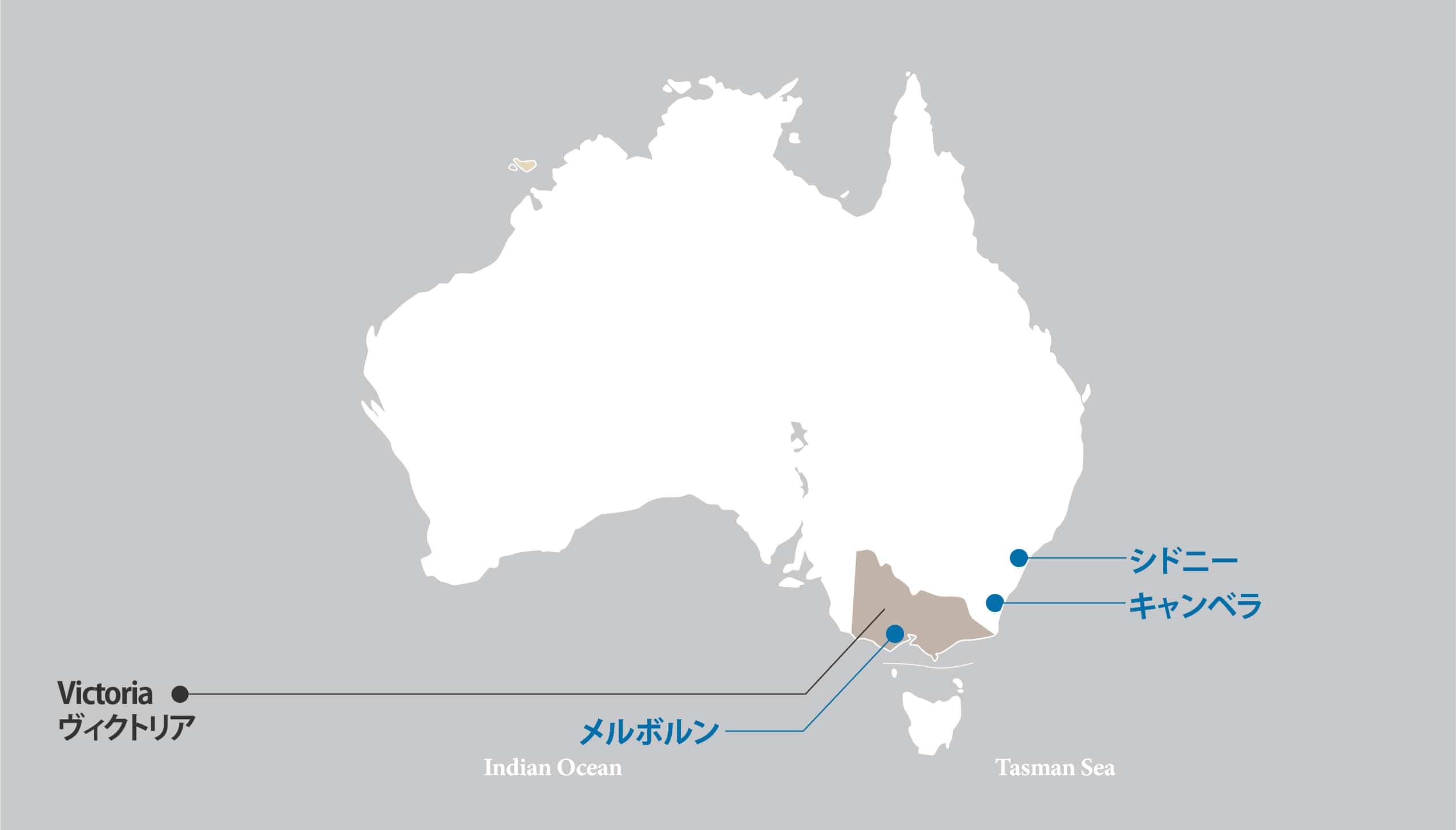ヴィクトリアの地図