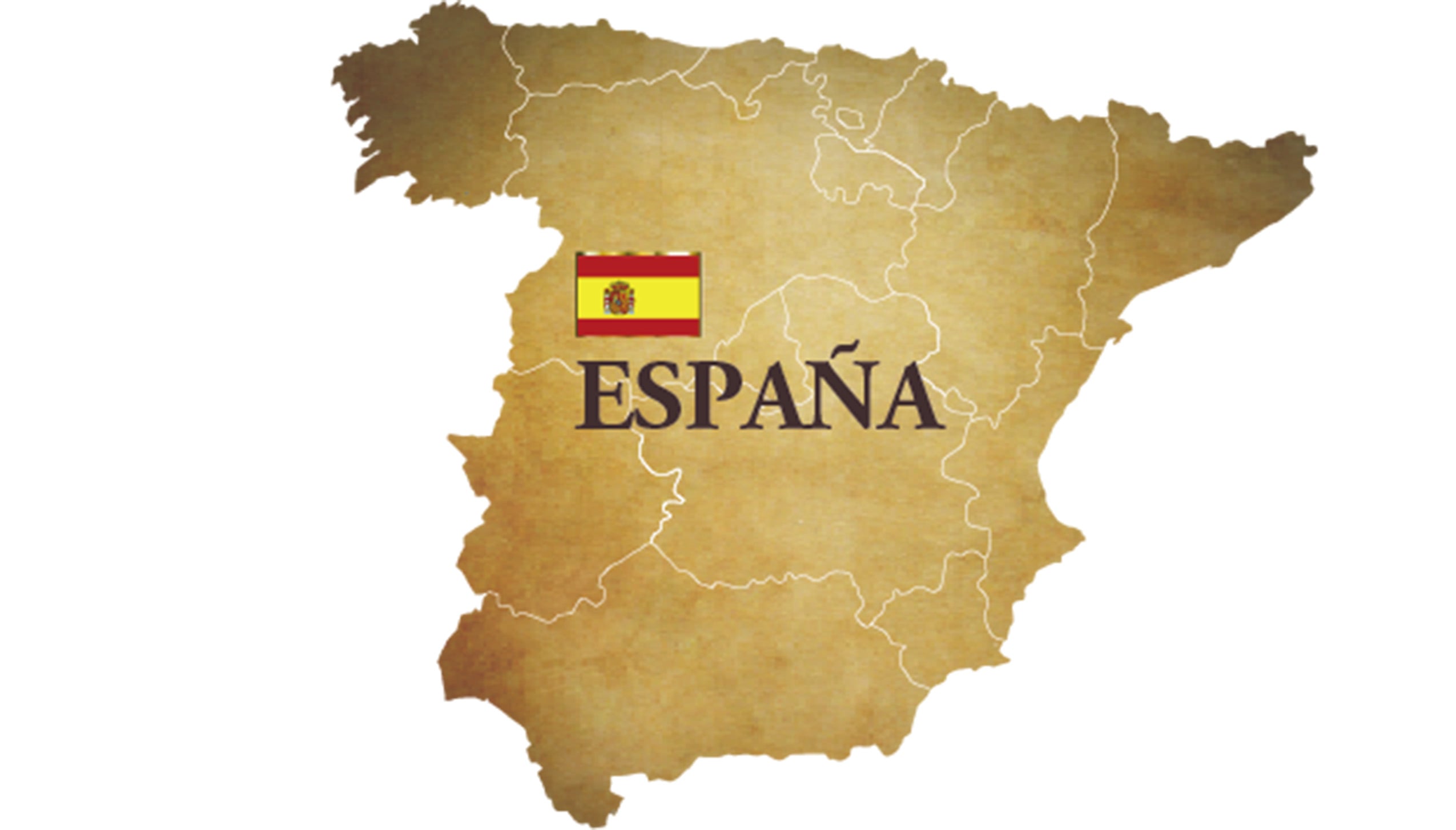 スペインの地図